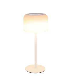 Nettlife lámpara de mesa blanca LED 13x11