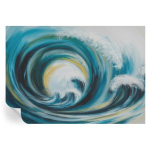 Papel pintado para paredes ola del mar 208x146 tulup