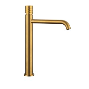 Monomando caño alto helios oro - gme