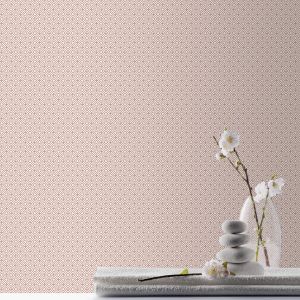 Papel pintado texturizado tnt rejilla de diamante burdeos