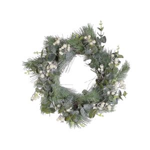 Corona de navidad jurmu 54 cm verde