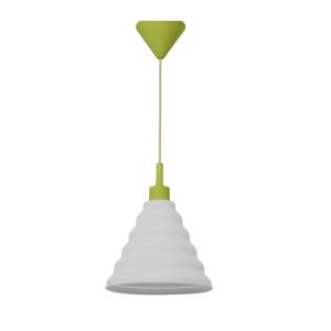 Colgante pirámide de silicona diseño moderno para interiores