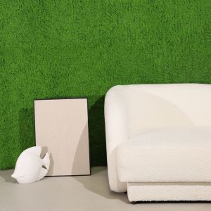 Jardín vertical artificial lichen verde 100x100 cm - naturing monde