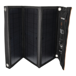 Panel solar portatil 21w 18v cargador con 2 puertos usb monocristalino kit