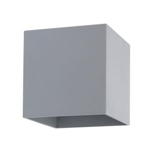 Aplique de pared 6w LED 4000k integrado iluminacion up down gris(apc65g-6n)
