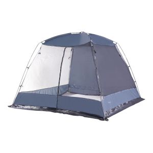 Carpa de jardín beekdaelen poliéster 305x305x213cm - gris [pro.tec]