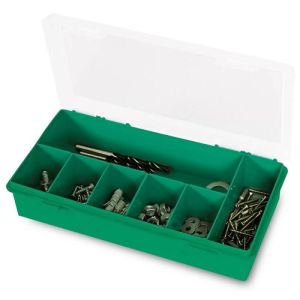 Caja de almacenamiento - tayg - 240 x 140 x 54 mm - 7 compartimentos - plás