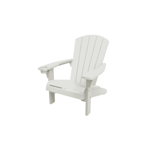 Silla de exterior alpine adirondack- 80x93x93cm- blanco