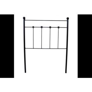 Cabecero forja ducal para cama de 135 negro 143x125x4. Matris