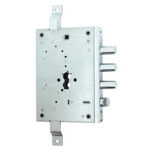 Cerradura para cilindro 3 bulones 73 mm derecha a engranaje potent