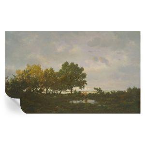 Murales autoadhesivos paisaje forestal 416x254 tulup