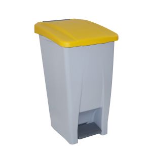 Denox contenedor selectivo amarillo de 60l - 490x380x700