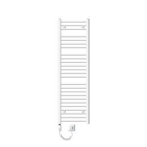 Radiador eléctrico de toallas - 400 x 1500 mm - blanco