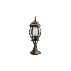 Caelum street light 1xe27 aluminium / crystal black