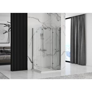 Rea cabina de la ducha fold n2 90x90, 90,5x90,5x190 cm