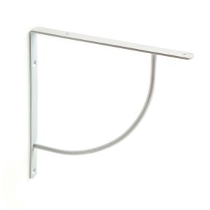 Escuadra de balda rei 1460 | 20x240x240 mm | blanco