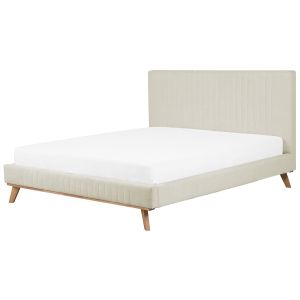 Cama chenilla talence 180 x 200 cm beige claro