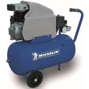 Compresor michelin mb24 con depósito 24 litros 2 cv 8 bares