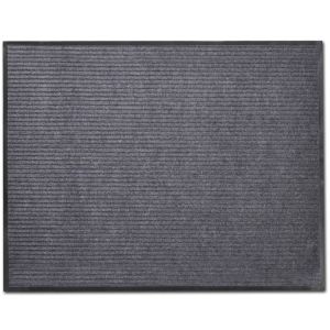 Felpudo gris 90 x 120 cm PVC
