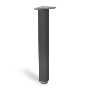Pata para mueble rei 2-404.400.18 | 40x40x300 mm | anodizado mate