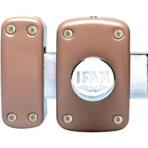 Cerradura de seguridad con botón ifam - longitud 45 mm