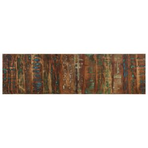 Cabecero de cama multicolor 180 cm madera maciza reciclada