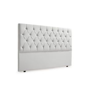 Cabecero tapizado capri polipiel 115x120x12 cm - moonia