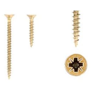 1 kit compuesto de 25 tornillos m4x27,5 mm zincata