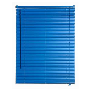 Storesdeco|persianas venecianas de vinilo con cordón azul 45x130