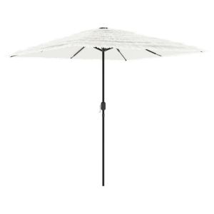 Sombrilla de jardín cuadrada con protección uv 248 x