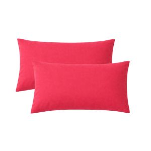 Pack 2 fundas almohada fresa 70cm - 100% algodón - donegal collections
