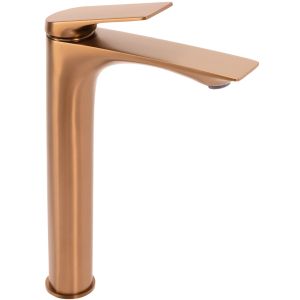 Rea grifo de baño avalon copper brush high, 20x4,2x30,5 cm