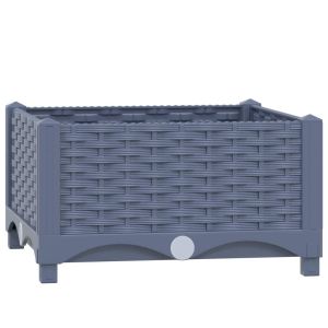 vidaXL arriate polipropileno 40x40x23 cm