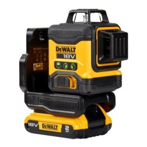Dewalt láser multilínea verde 3x360° 18v 2ah - dcle34031d1-qw