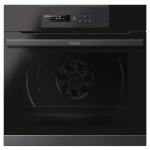 Horno haier hwo60sm5b9bh cristal negro pirolitico