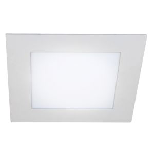 Pack 2 downlights LED cuadrado blanco 18w luz neutra 4000k wonderlamp