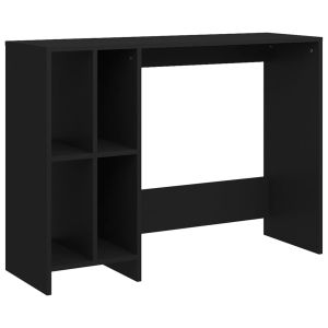 vidaXL escritorio notebook madera contrachapada negro 102,5x35x75 cm