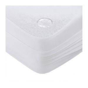 Protector colchón algodón rizo pu impermeable laminado 1 ud. 120 x 190/200
