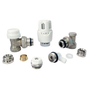 Somatherm for you - kit radiador válvula termostática escuadra 1/2