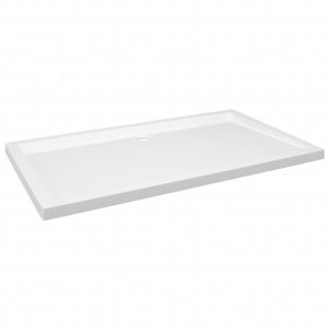vidaXL plato de ducha rectangular abs 70x120 cm