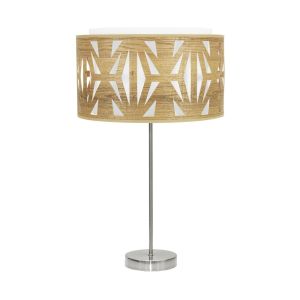 Katerina table lamp 1xe27 light wood