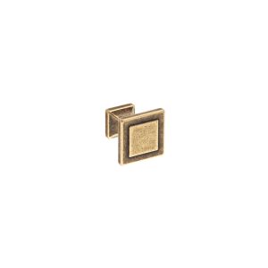 Pomo para muebles en zamac 24 x 24 mm de diam