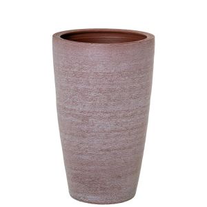 Macetero ceramica 60cm color terracota