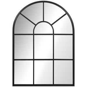 Espejo de pared 50x2x70 cm metal, vidrio Homcom, hogar - decoración