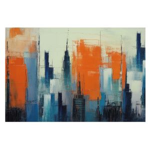 Papel pintado tnt 312x219 ciudad abstracta tulup