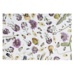 Papel pintado tnt 250x250 flores secas tulup