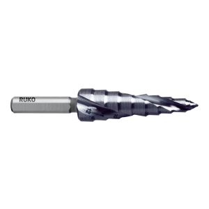 Ruko-101650-9p-broca escalonada flowstep® hss (5-12 mm)