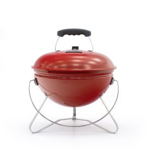 Barbacoa de carbón portátil de sobremesa kekai tahoe  37x37x44 cm tapa con