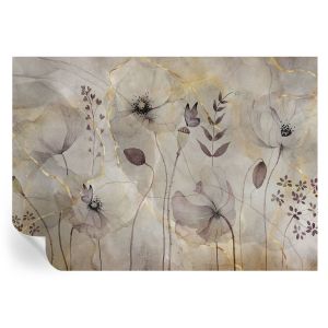Murales autoadhesivos flores delicadas 208x146 tulup
