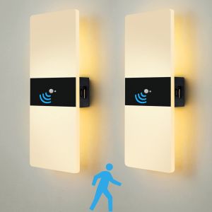 Luz nocturna LED 2 uds. Con sensor recargable